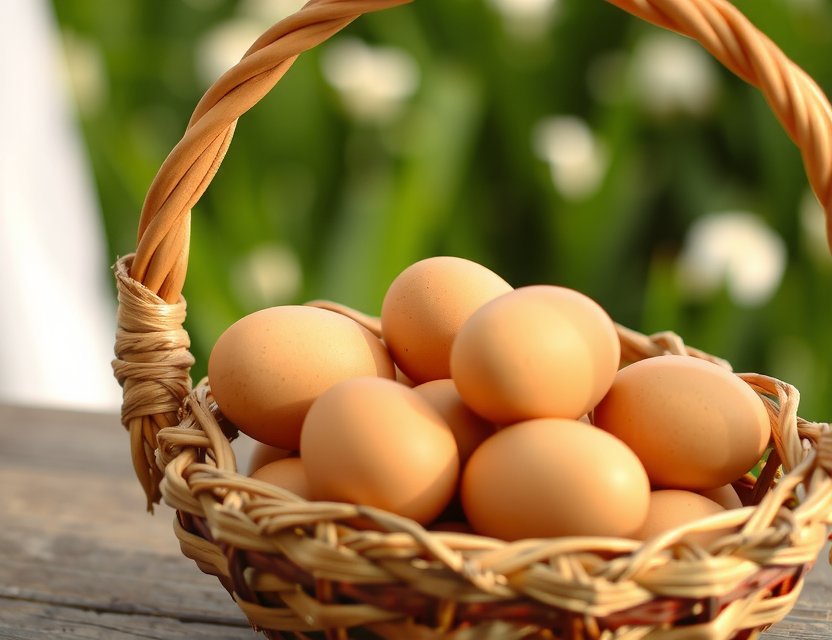 Organic eggs local from playmuje animal welfare farming